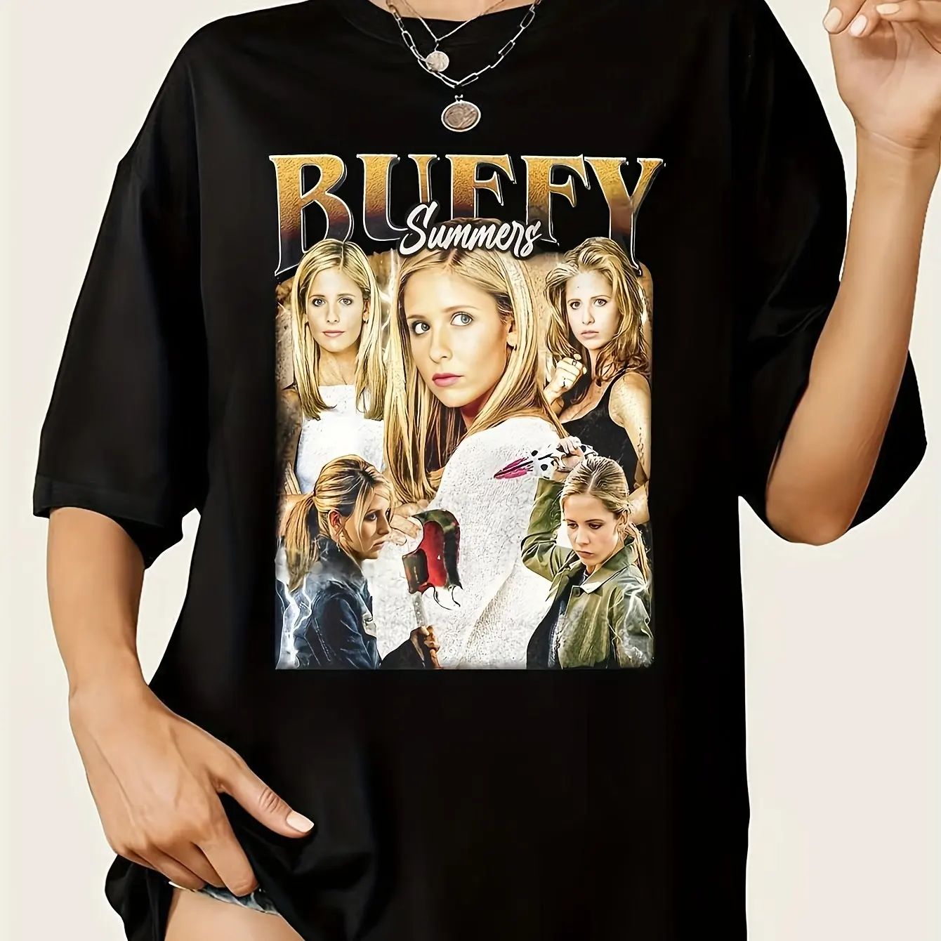 Street Fashion Theme - Y2k Streetwear Vintage Vampire Hunter Buffy