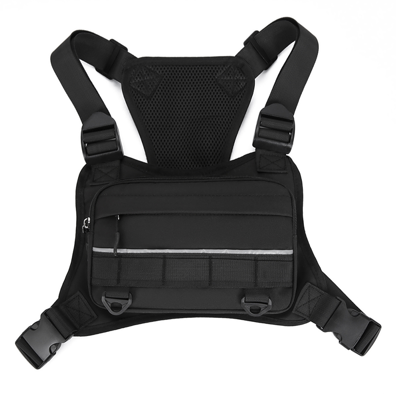 Street Fashion Types - Reflective Outdoor Sports Vest Backpacks Hip-hop