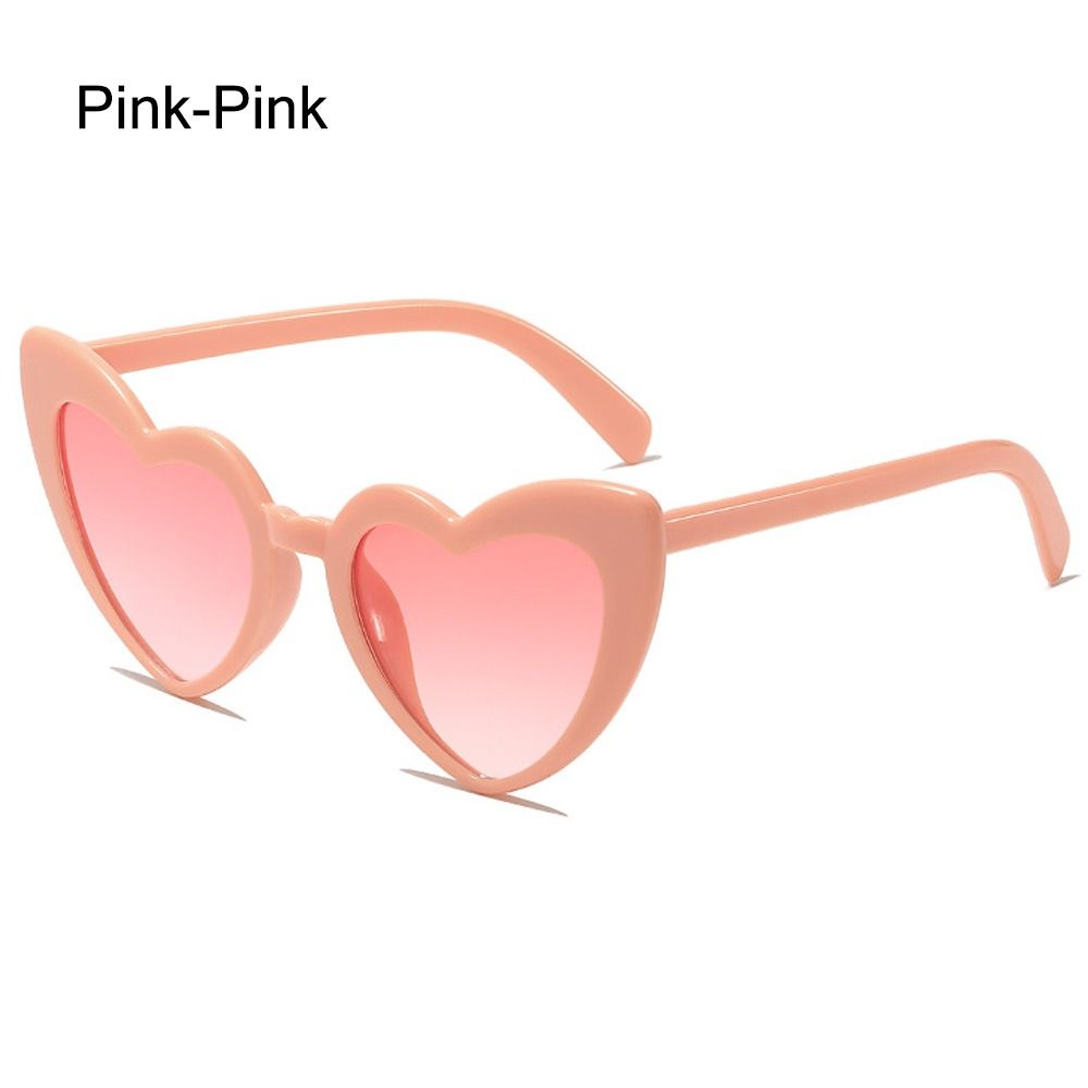 Street Fashion Shoot - UV Protection Heart-Shaped Sunglasses Trendy Irregular