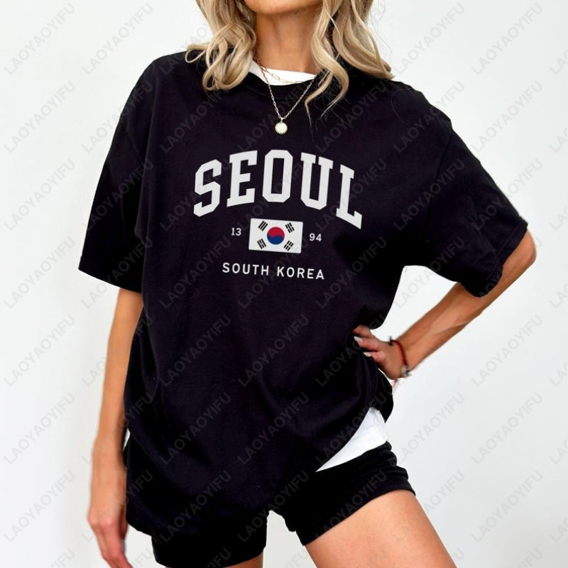 Seoul South Korean Flag Unisex - Street Fashion Of Seoul review and price