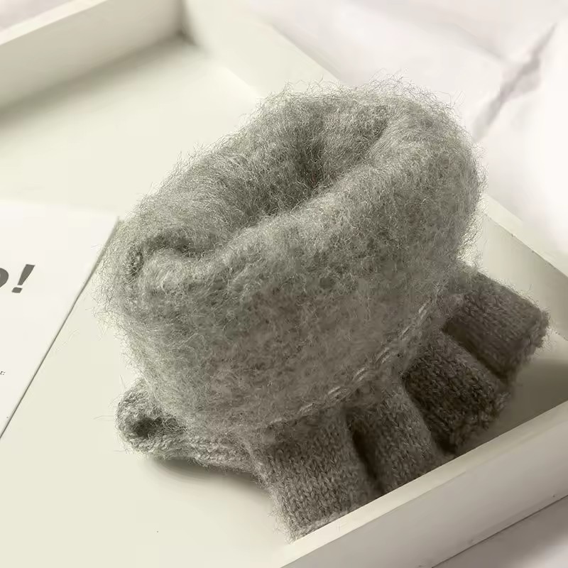 Knitted Fingerless Gloves Wint - Street Fashion Gloves review and price