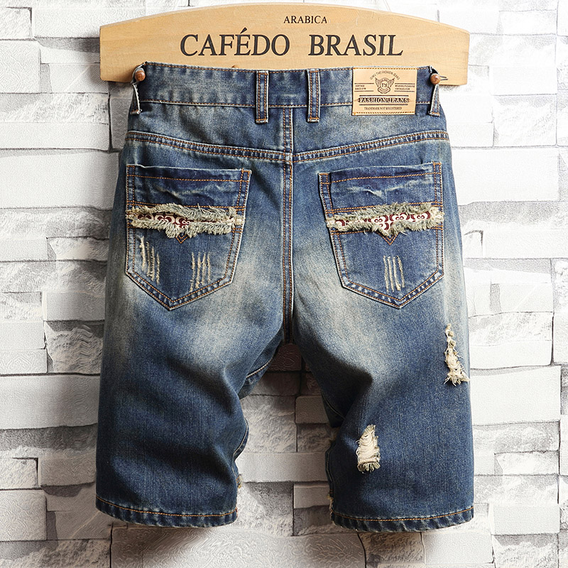 Ripped Hip-hop Denim Shorts Me - Street Fashion Types review and price