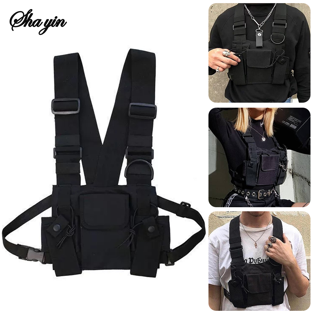 Functional Tactical Chest Bag  - Street Fashion Types review and price