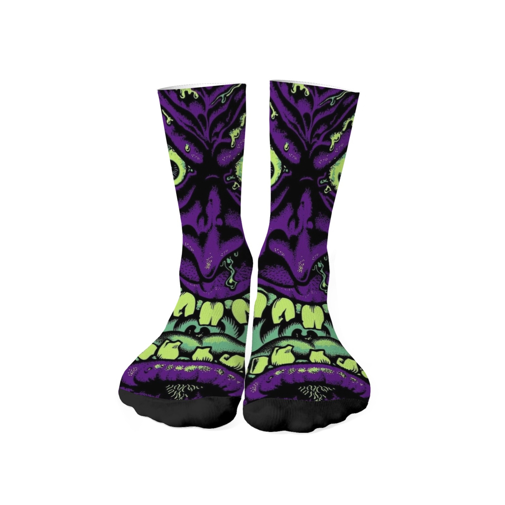 Vibrant Weird Monster Art Crew - Street Fashion Theme review and price