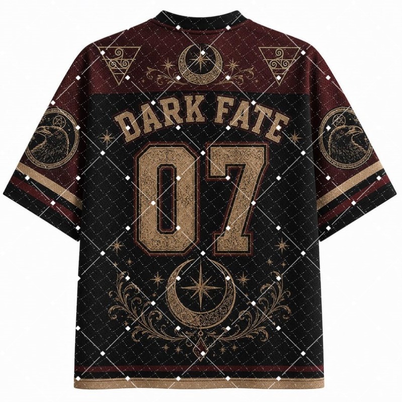 Dark Fate Witch Raven Print V‑ - Street Fashion Types review and price