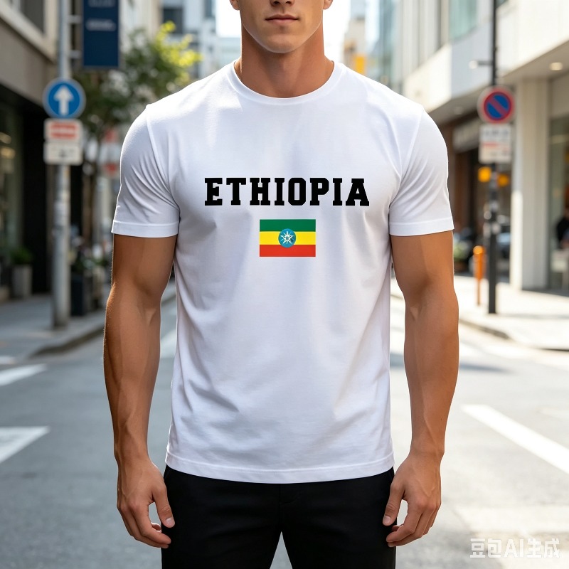 Men Streetwear T-Shirt ETHIOPI - Street Fashion Theme review and price