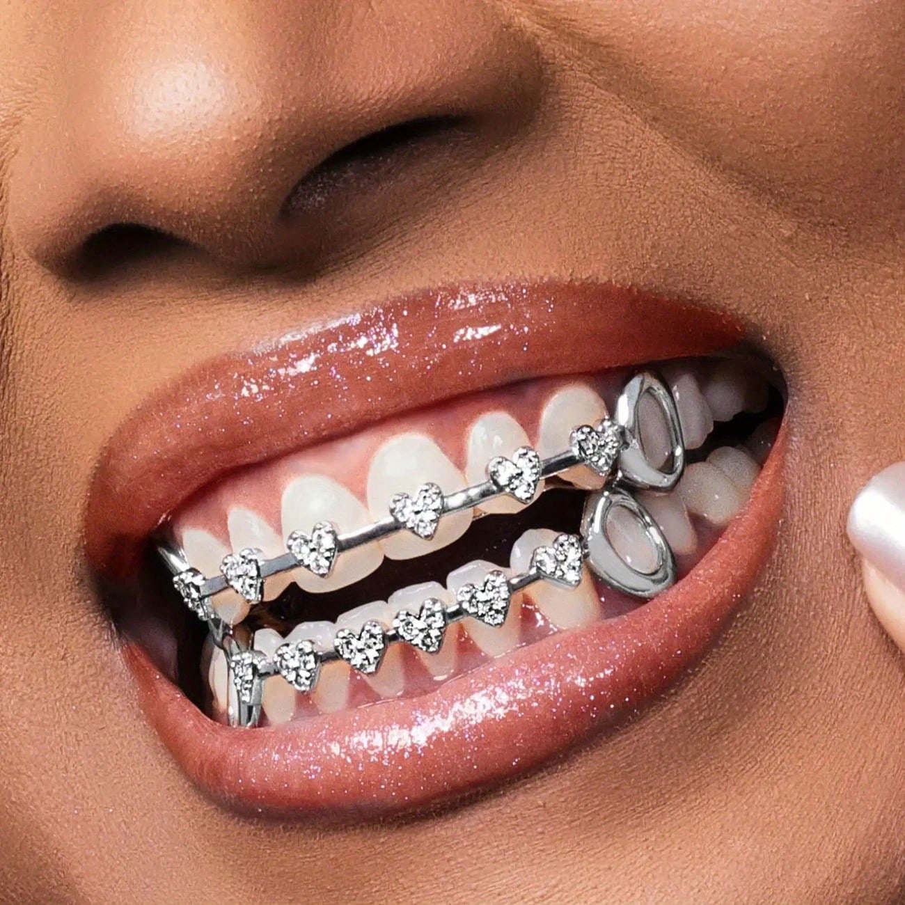 Hip-Hop  Fashion Gold Teeth Mi - Street Fashion Types review and price