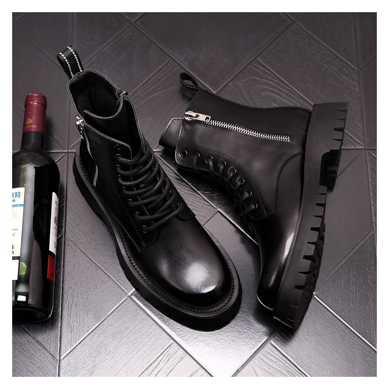 Men Luxury Fashion Genuine Lea - Street Fashion Designers review and price