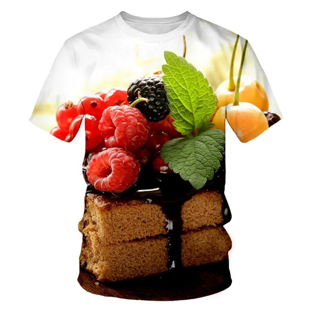 Funny Creative Food-themed Pat - Street Fashion Theme review and price