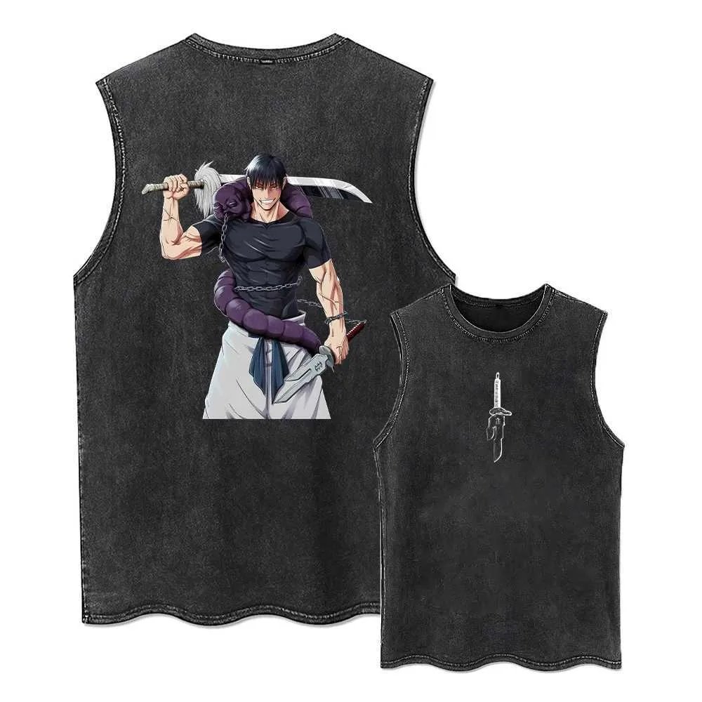 2026 Jujutsu Kaisen Summer Gym - Street Fashion Vest review and price