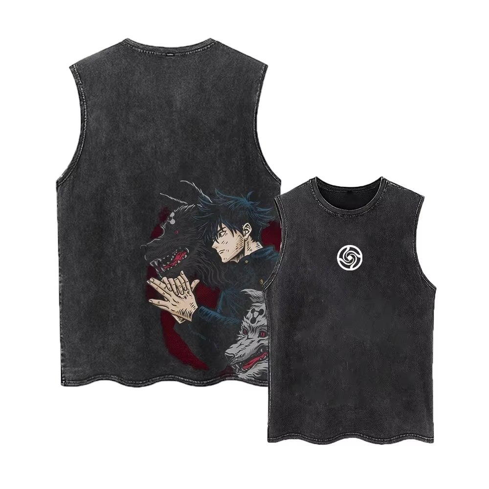 2026 Jujutsu Kaisen Summer Gym - Street Fashion Vest review and price